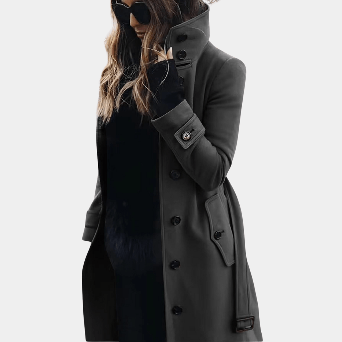 Women's Elegant Warm Trench Coat