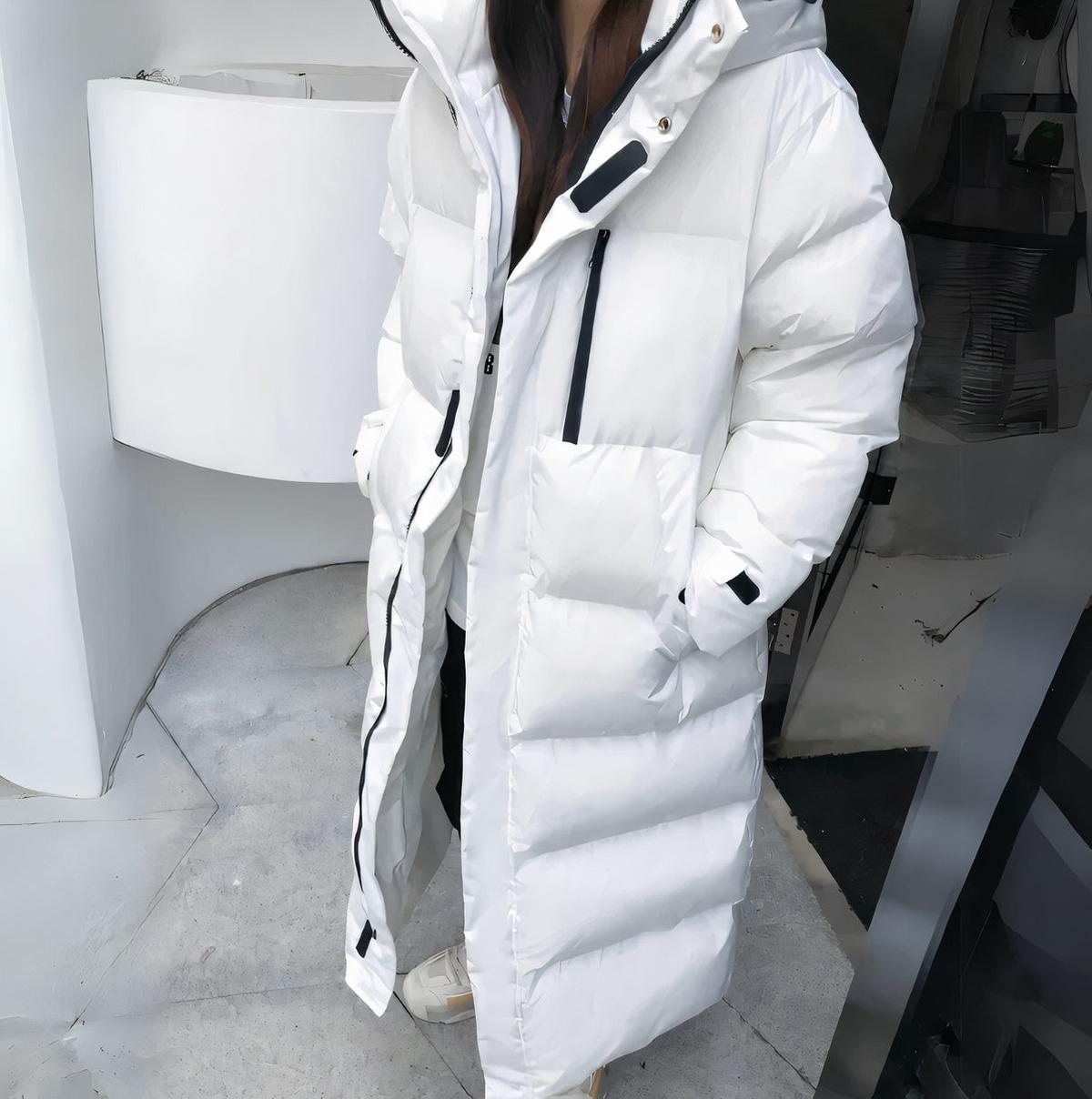 Women's Long Water and Windproof Winter Parka