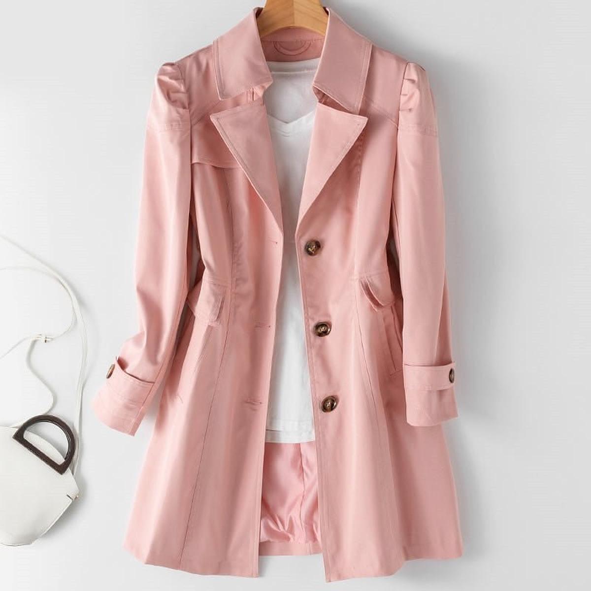 Women's Versatile Trench Coat With Timeless Style