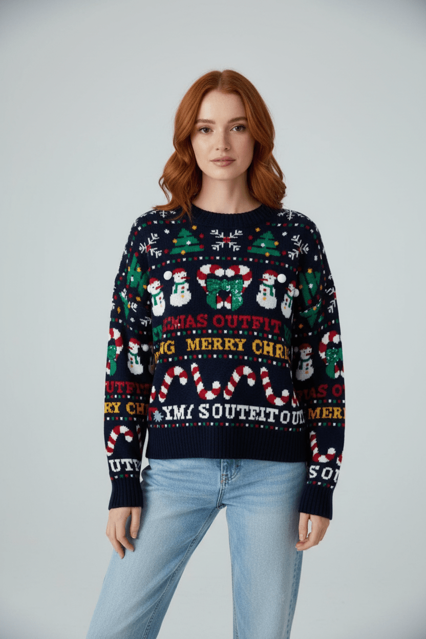 Festive Christmas Knit Sweater – Cosy, Fun & Holiday Ready