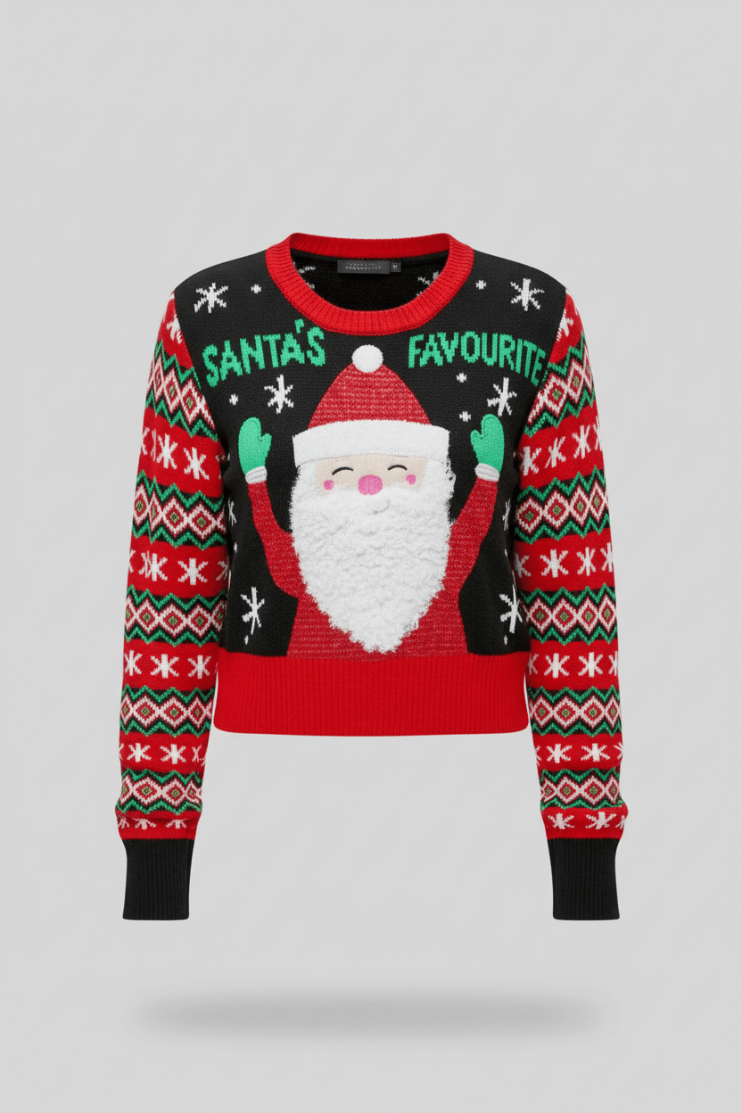 Santa’s Favourite Christmas Jumper – Soft, Festive & Fun