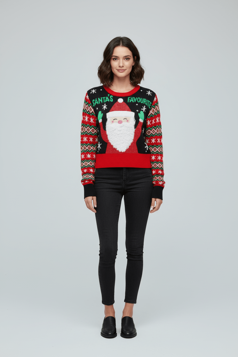 Santa’s Favourite Christmas Jumper – Soft, Festive & Fun