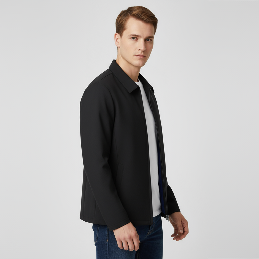 Men’s Minimalist Smart Jacket – Lightweight, Tailored & Modern Fit