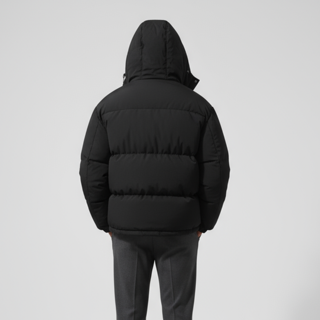Men’s Essential Puffer Jacket – Warm Lightweight