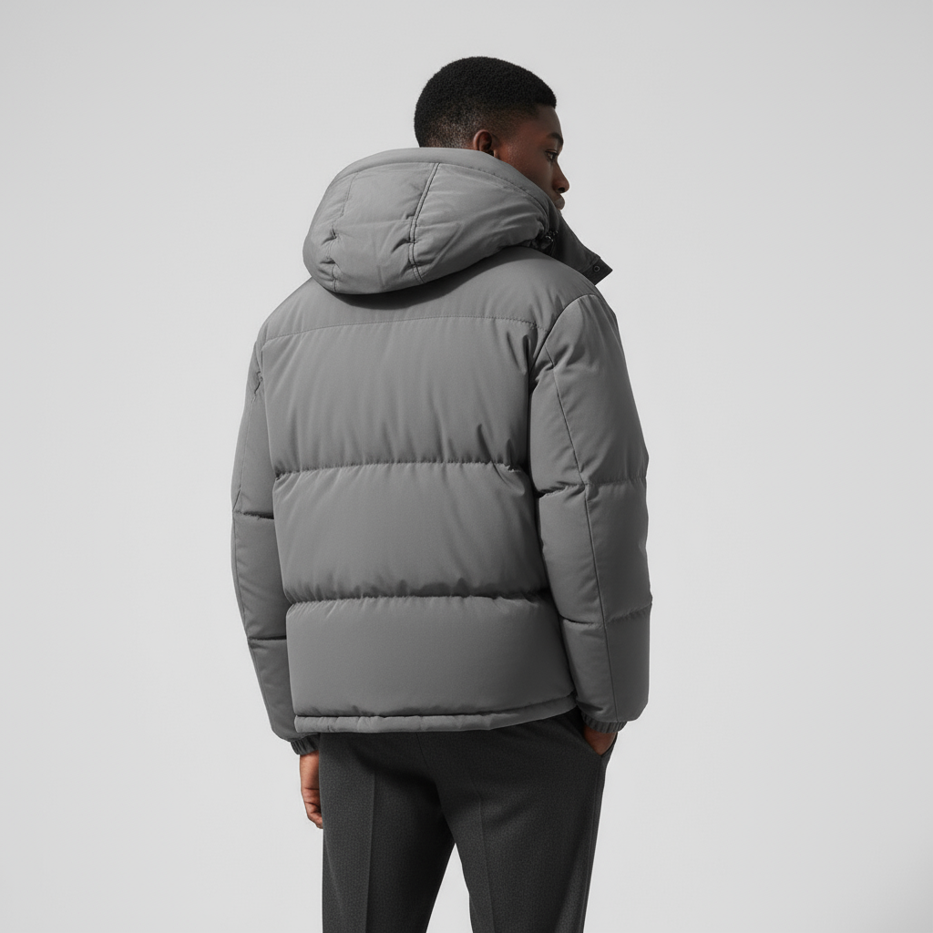 Men’s Essential Puffer Jacket – Warm Lightweight