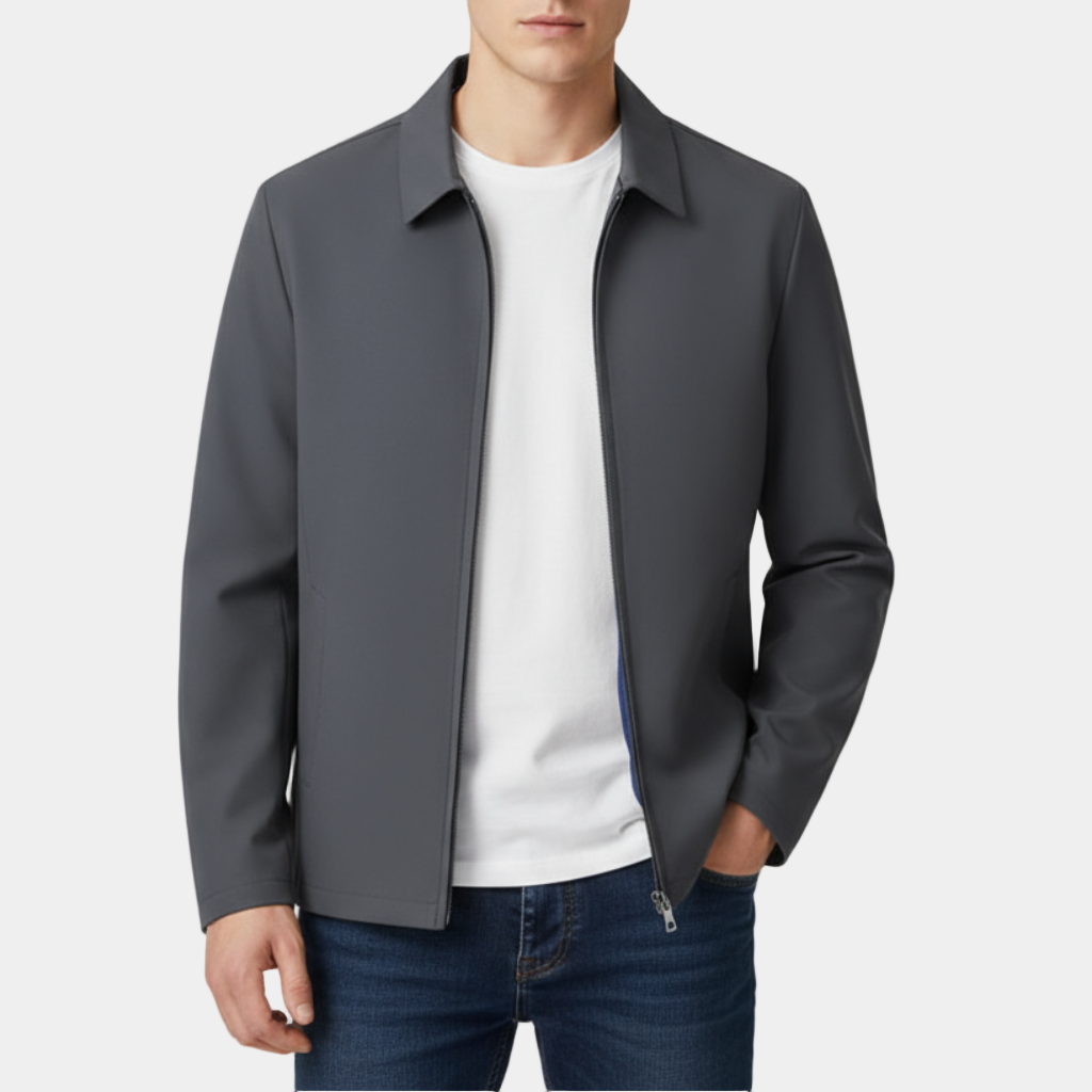 Men’s Minimalist Smart Jacket – Lightweight, Tailored & Modern Fit