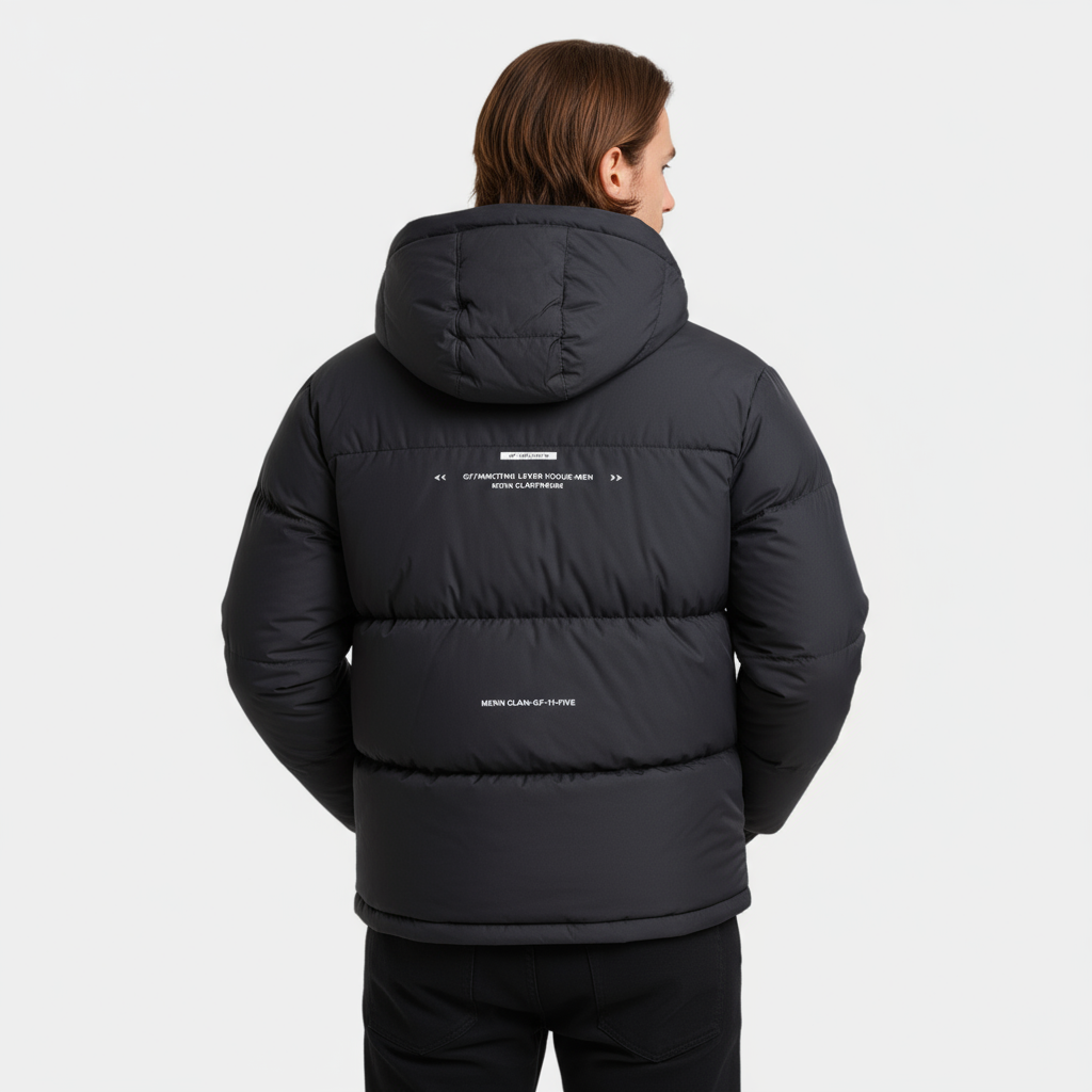 Men’s Insulated Puffer Jacket – Ultra-Warm, Windproof & Winter Essential