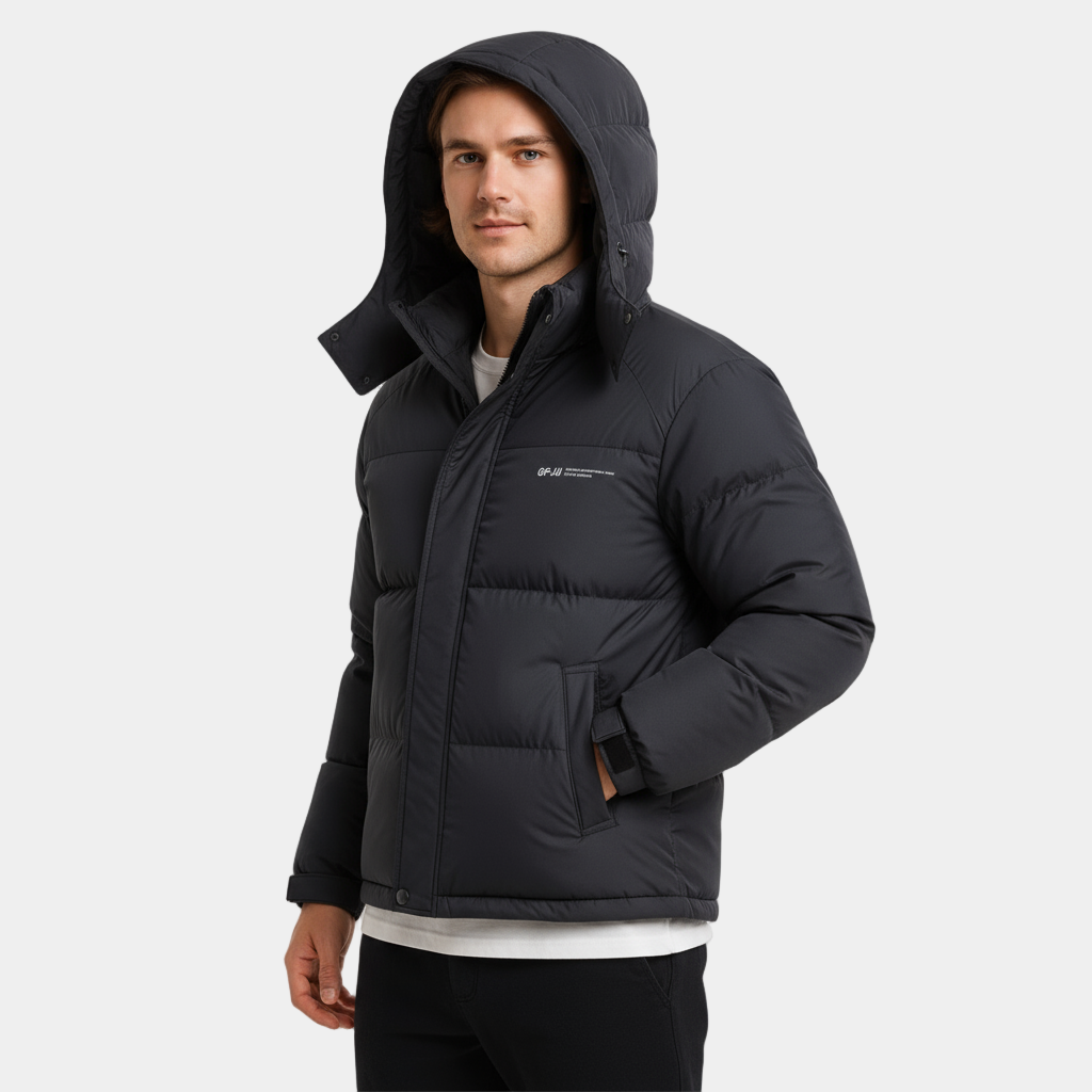 Men’s Insulated Puffer Jacket – Ultra-Warm, Windproof & Winter Essential