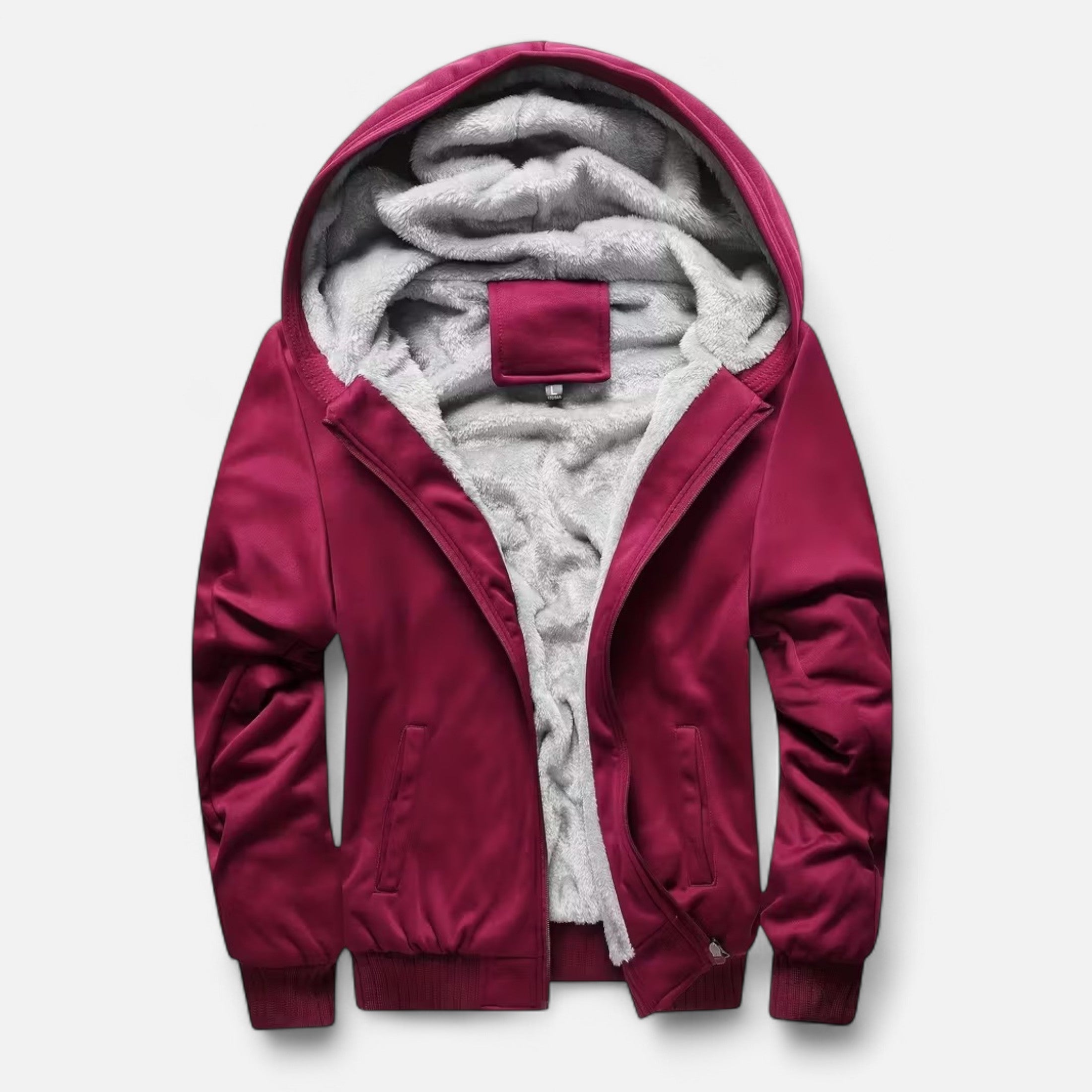 Dorevelle | Men’s Winter Jacket – Fleece-Lined Hooded Elegance