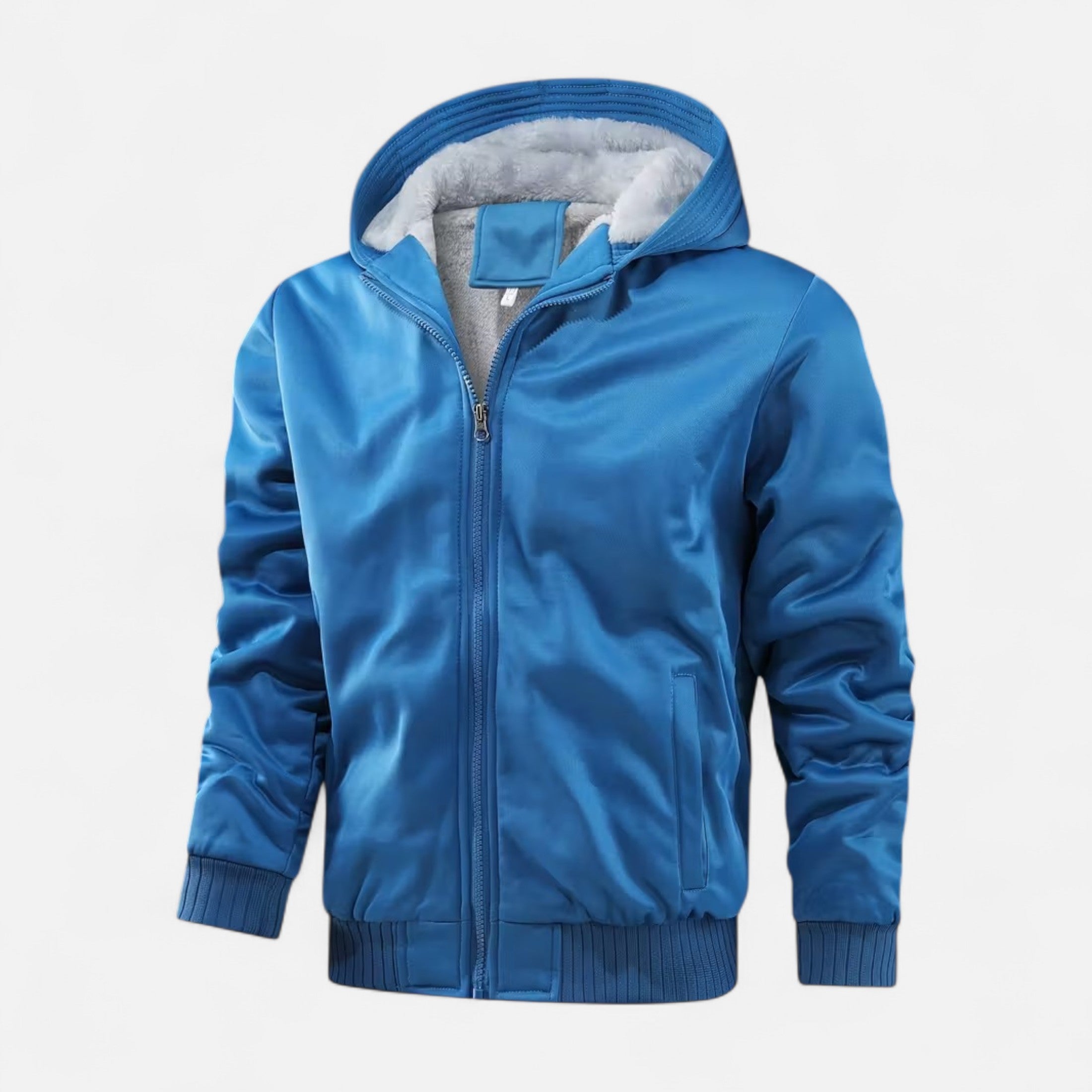 Dorevelle | Men’s Winter Jacket – Fleece-Lined Hooded Elegance