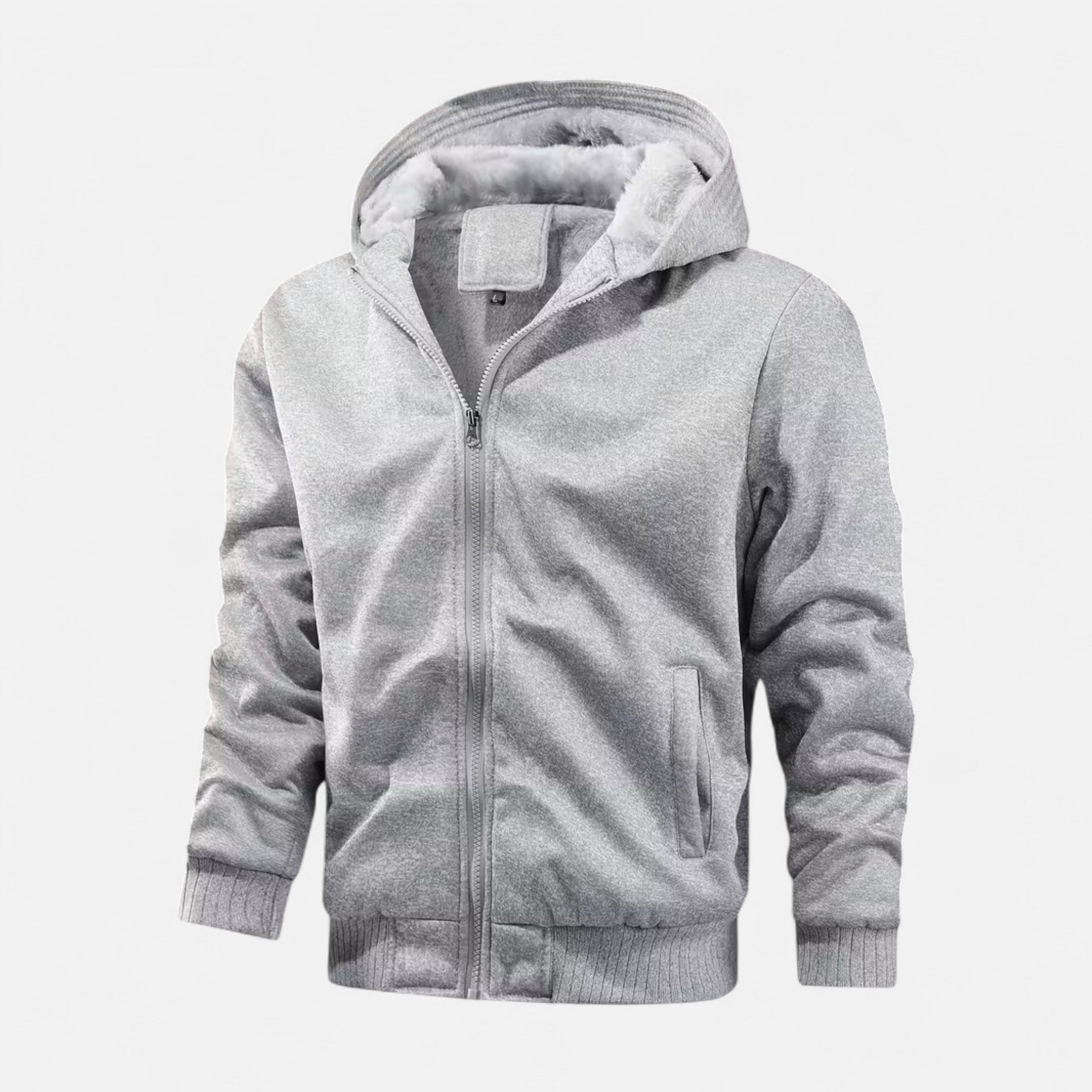 Dorevelle | Men’s Winter Jacket – Fleece-Lined Hooded Elegance