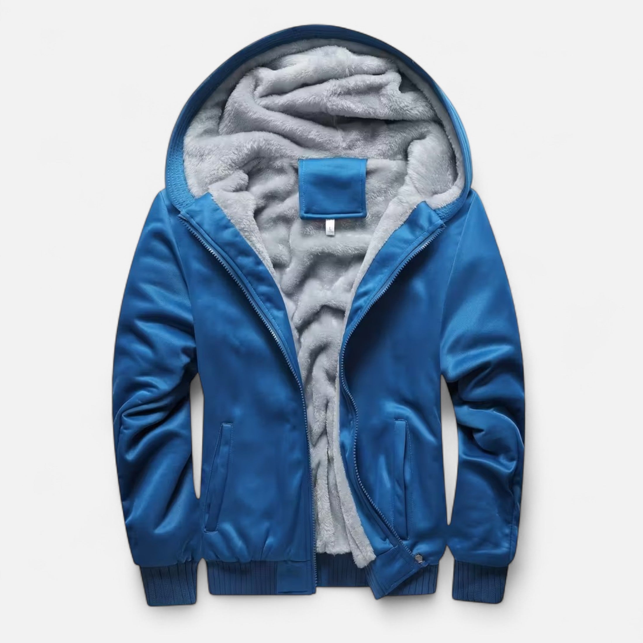 Dorevelle | Men’s Winter Jacket – Fleece-Lined Hooded Elegance