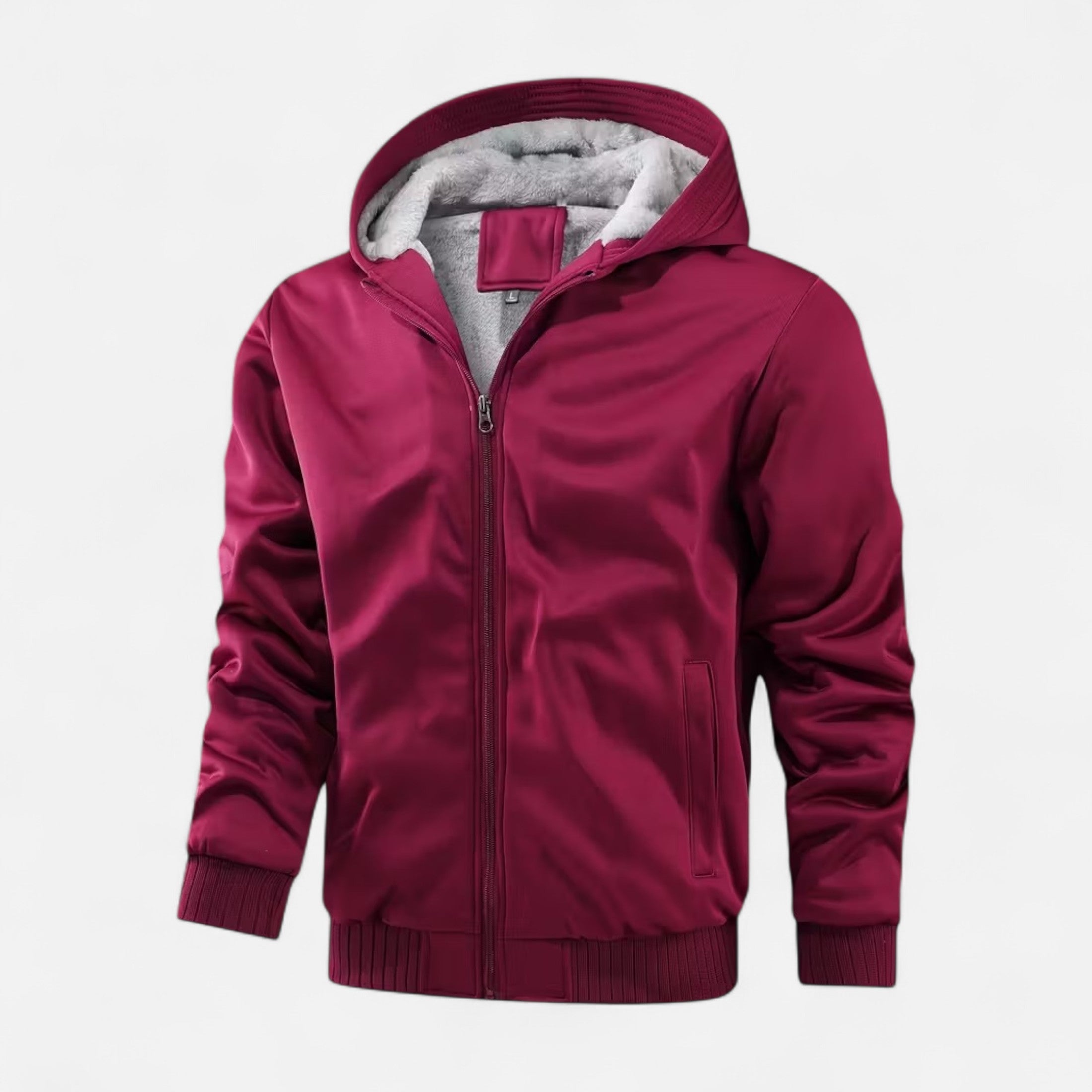 Dorevelle | Men’s Winter Jacket – Fleece-Lined Hooded Elegance