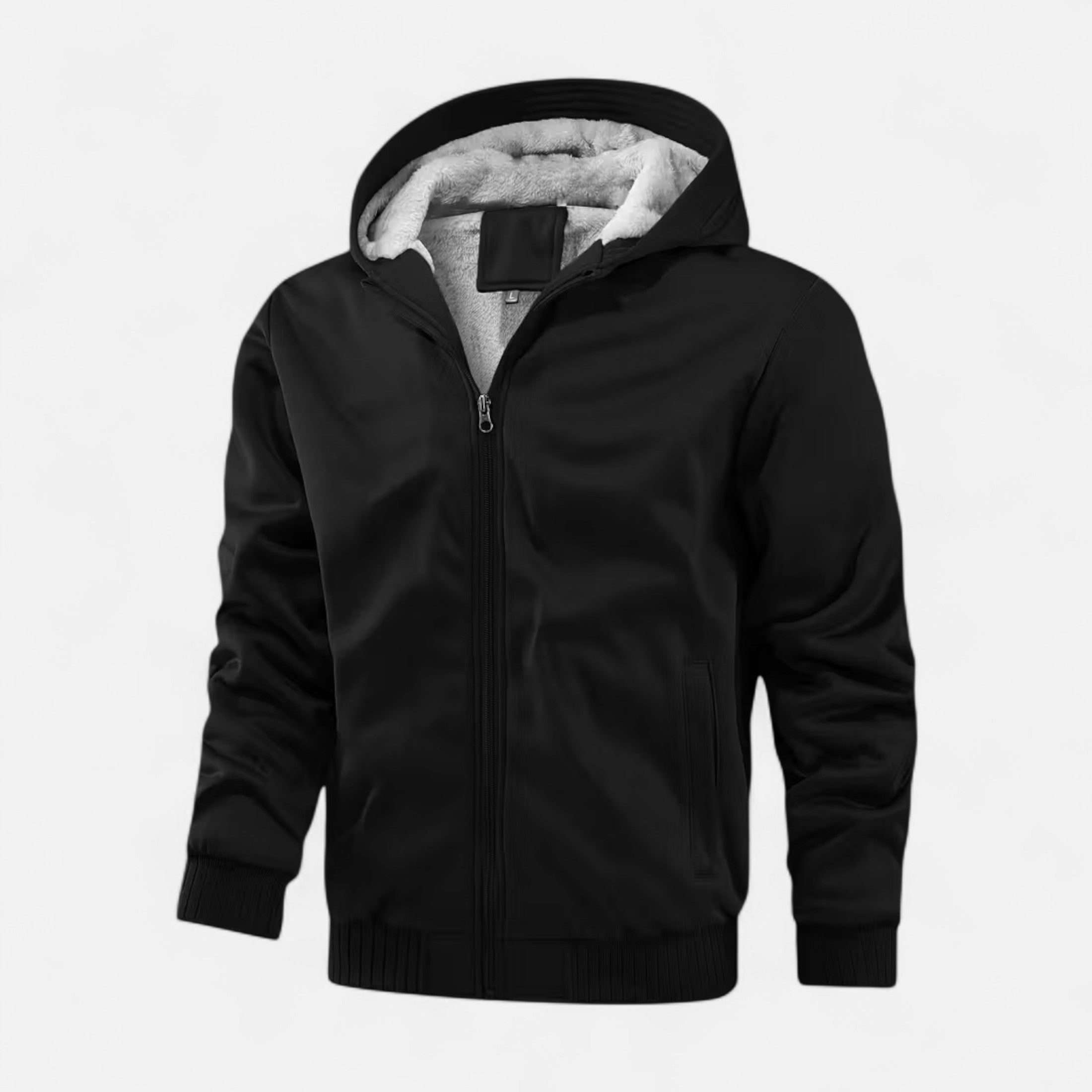 Dorevelle | Men’s Winter Jacket – Fleece-Lined Hooded Elegance