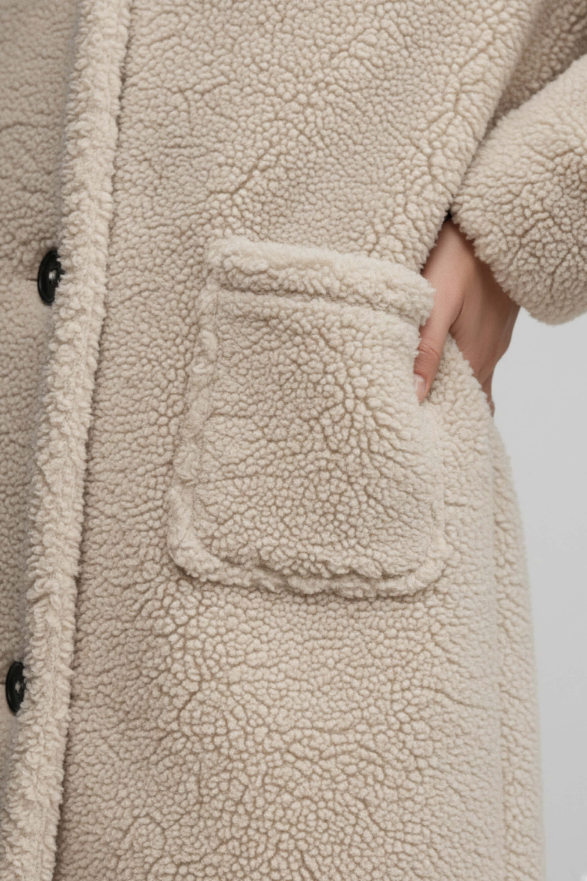Long Teddy Coat – Ultra-Soft, Warm & Stylish