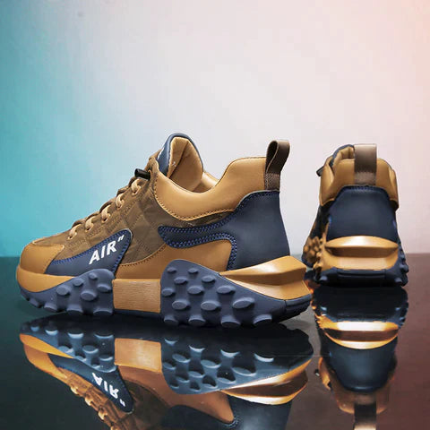 Men’s Chunky Streetwear Sneakers – Shock-Absorbing Sole & Bold Modern Design