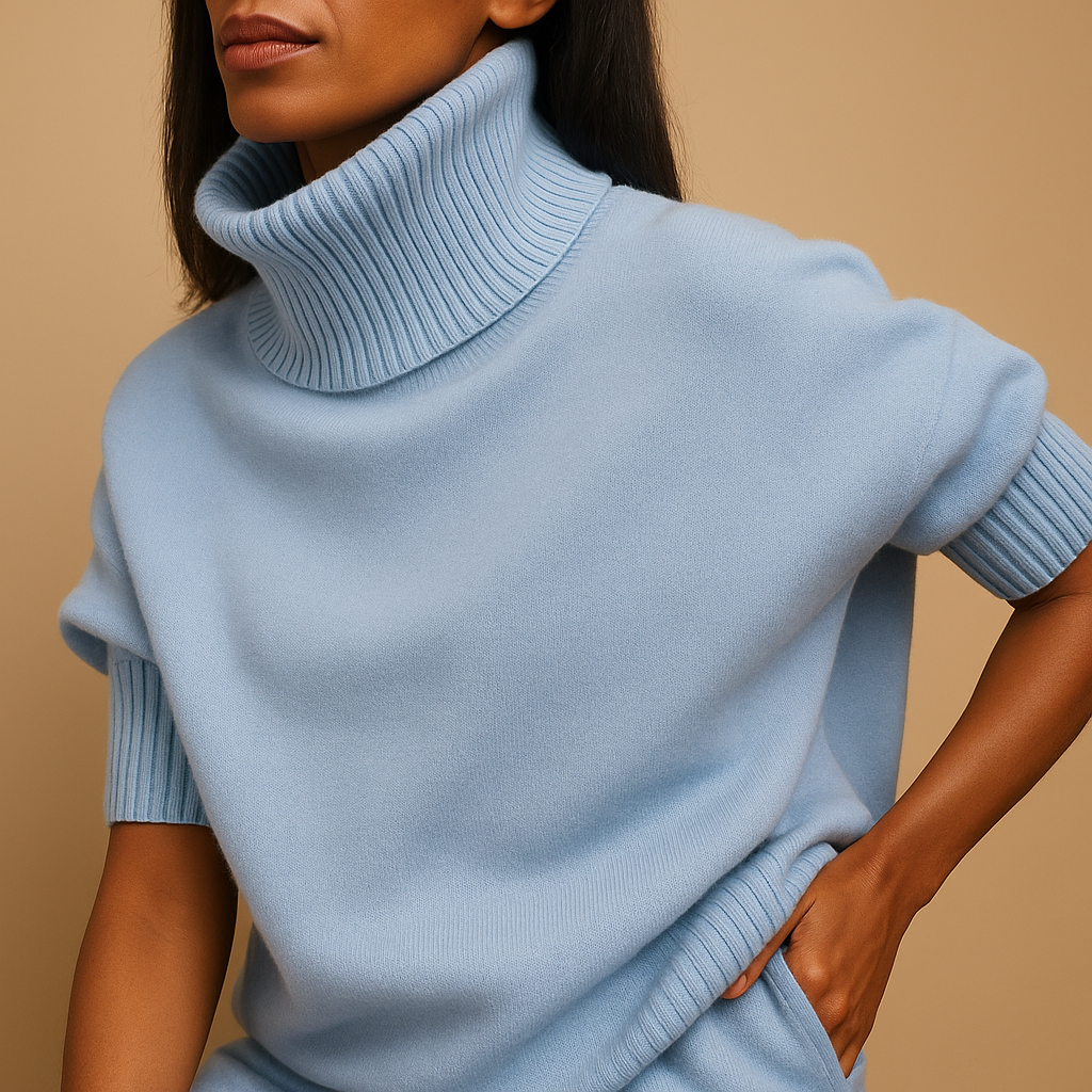 Classic Turtleneck Knit Sweater – Soft, Warm & Elegant Fit