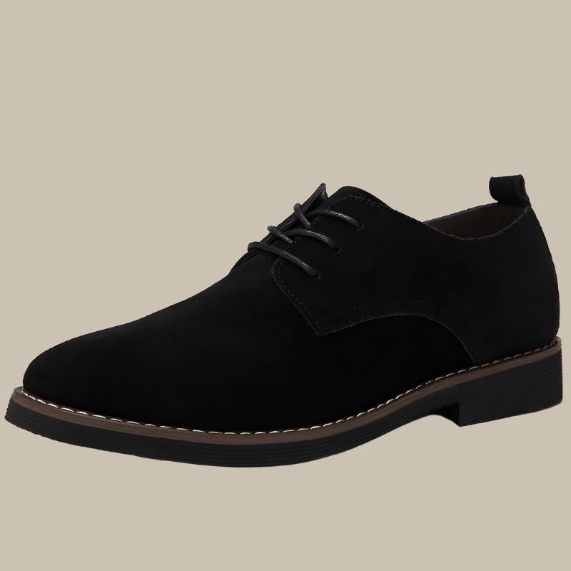 Men’s Classic Suede Derby Shoes – Timeless Elegance for Every Occasion