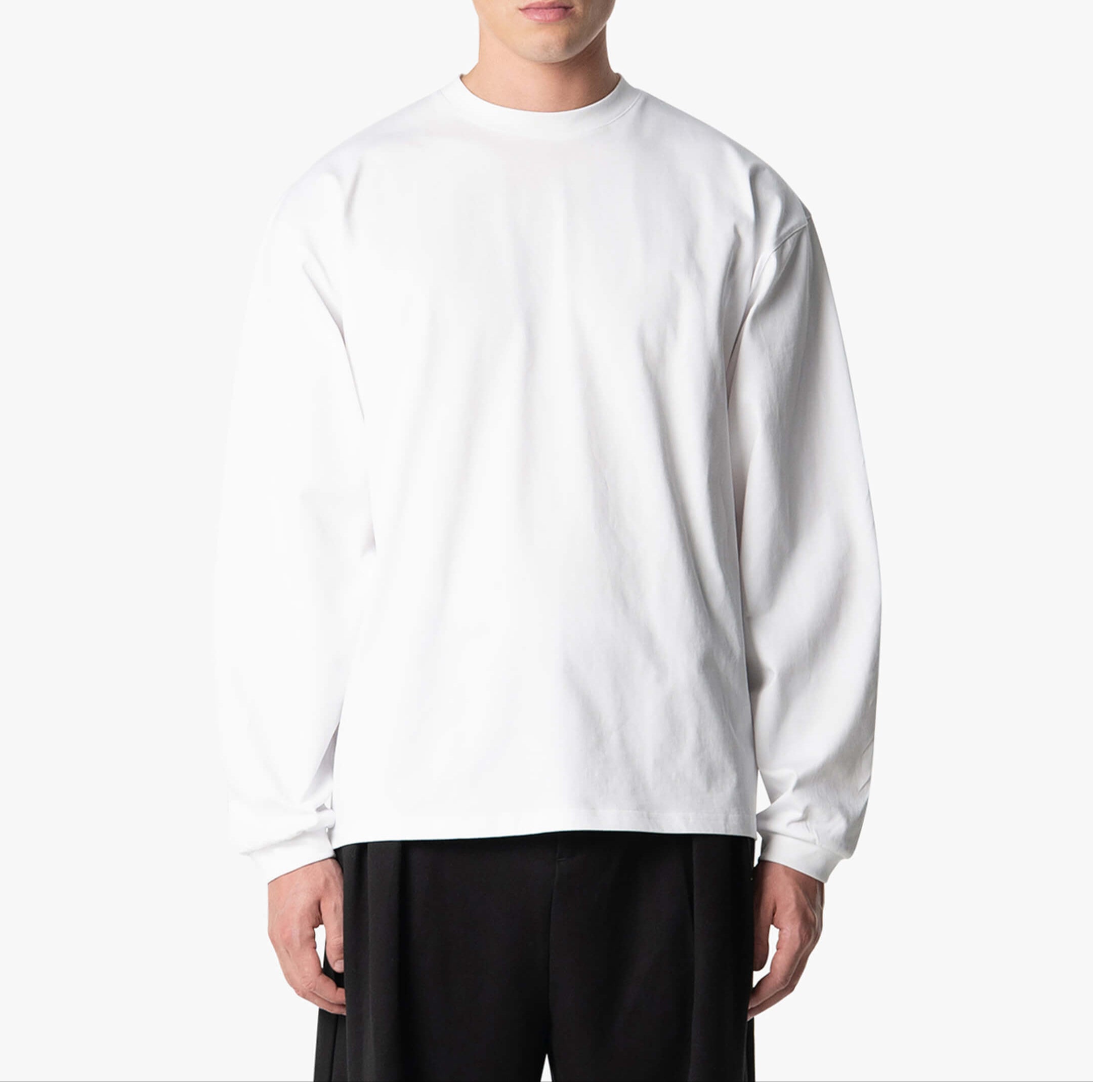 Oversized Longsleeve for Men – Soft Cotton Feel & Relaxed Fit