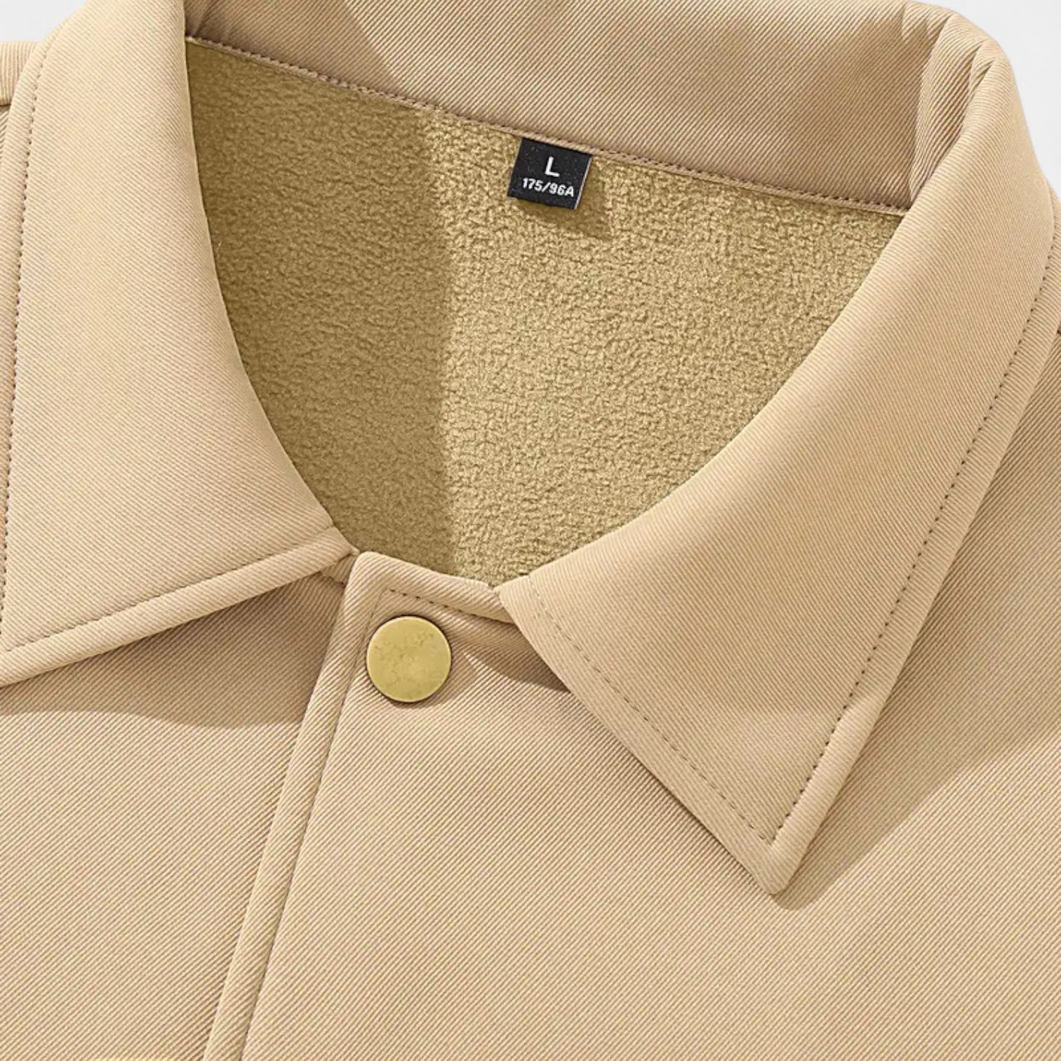 Men’s Minimal Workwear Jacket – Warm, Durable & Modern Everyday Style