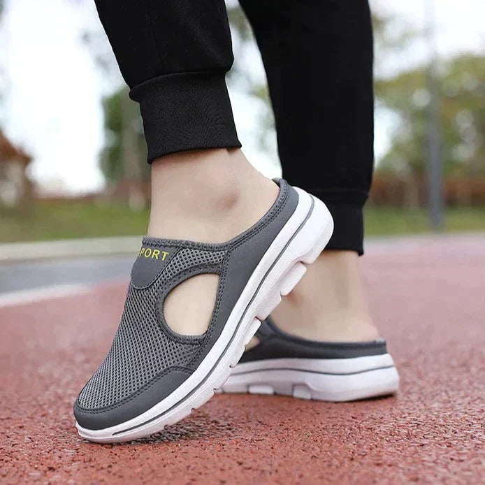 Men’s Orthopedic Slip-On Clogs – Breathable Comfort & Lightweight Walking Design