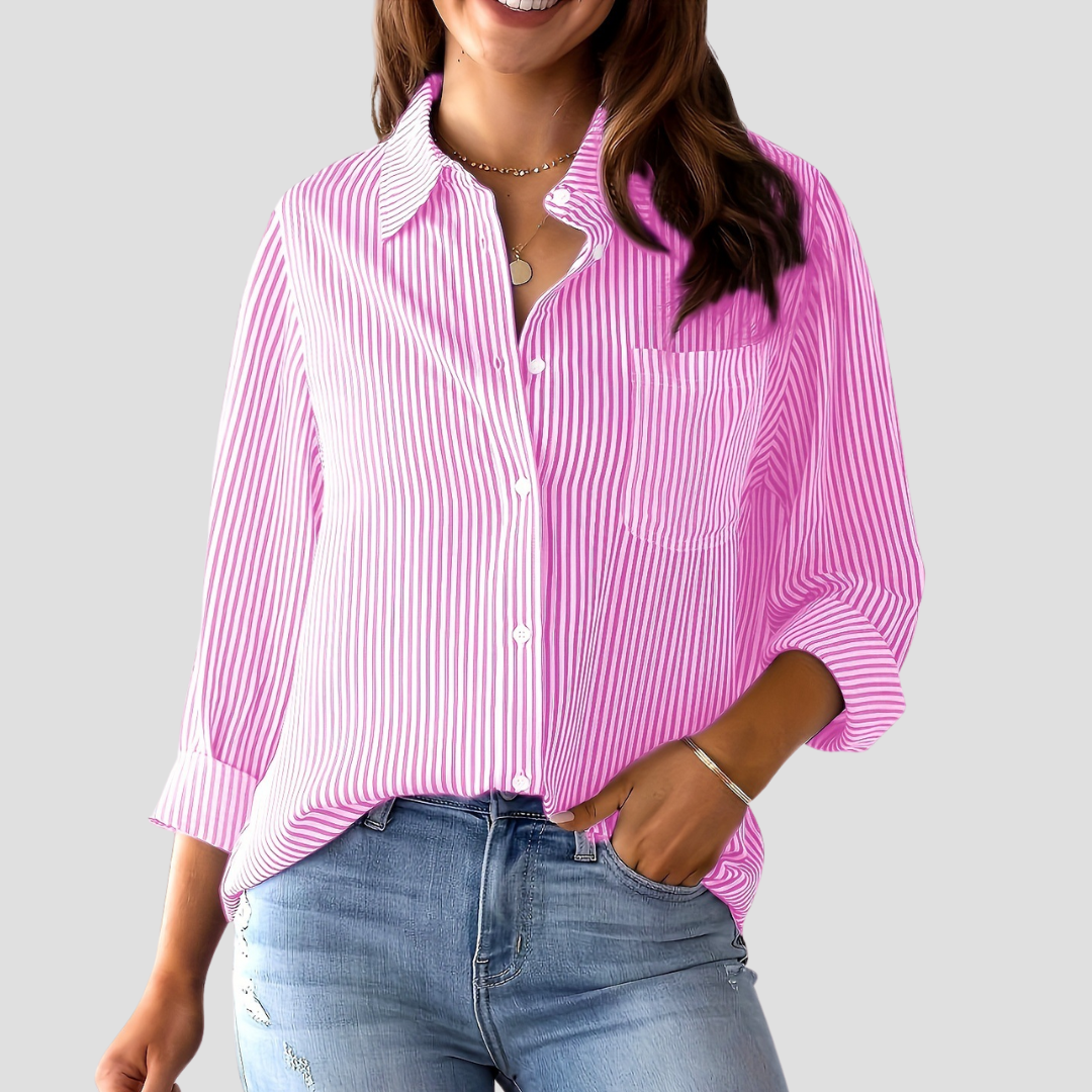Lucinda | Striped Blouse