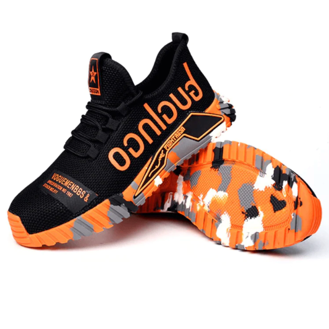 Men’s Lightweight Safety Trainers – Steel Toe & Anti-Slip Work Shoes