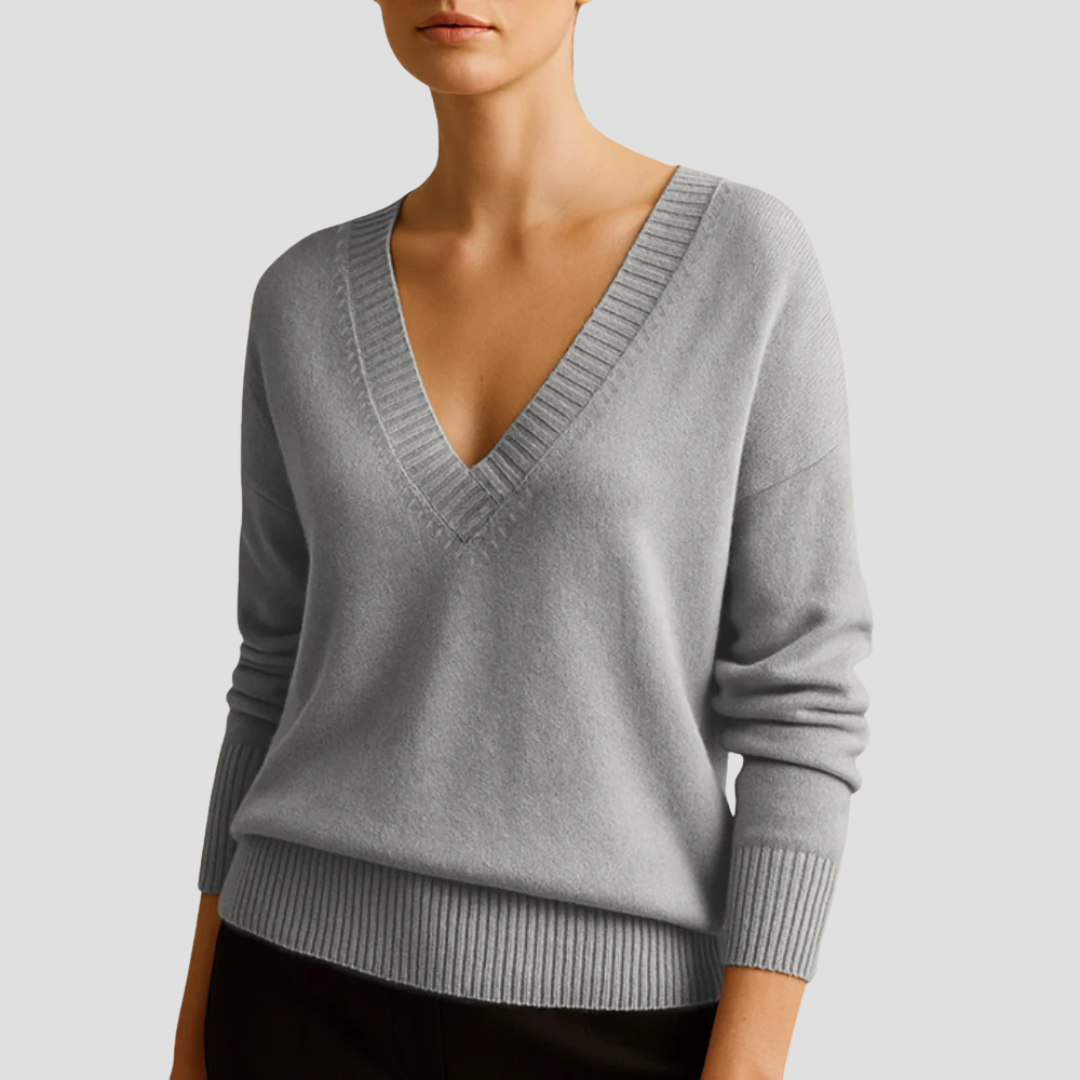 Clara | V-Neck Jumper