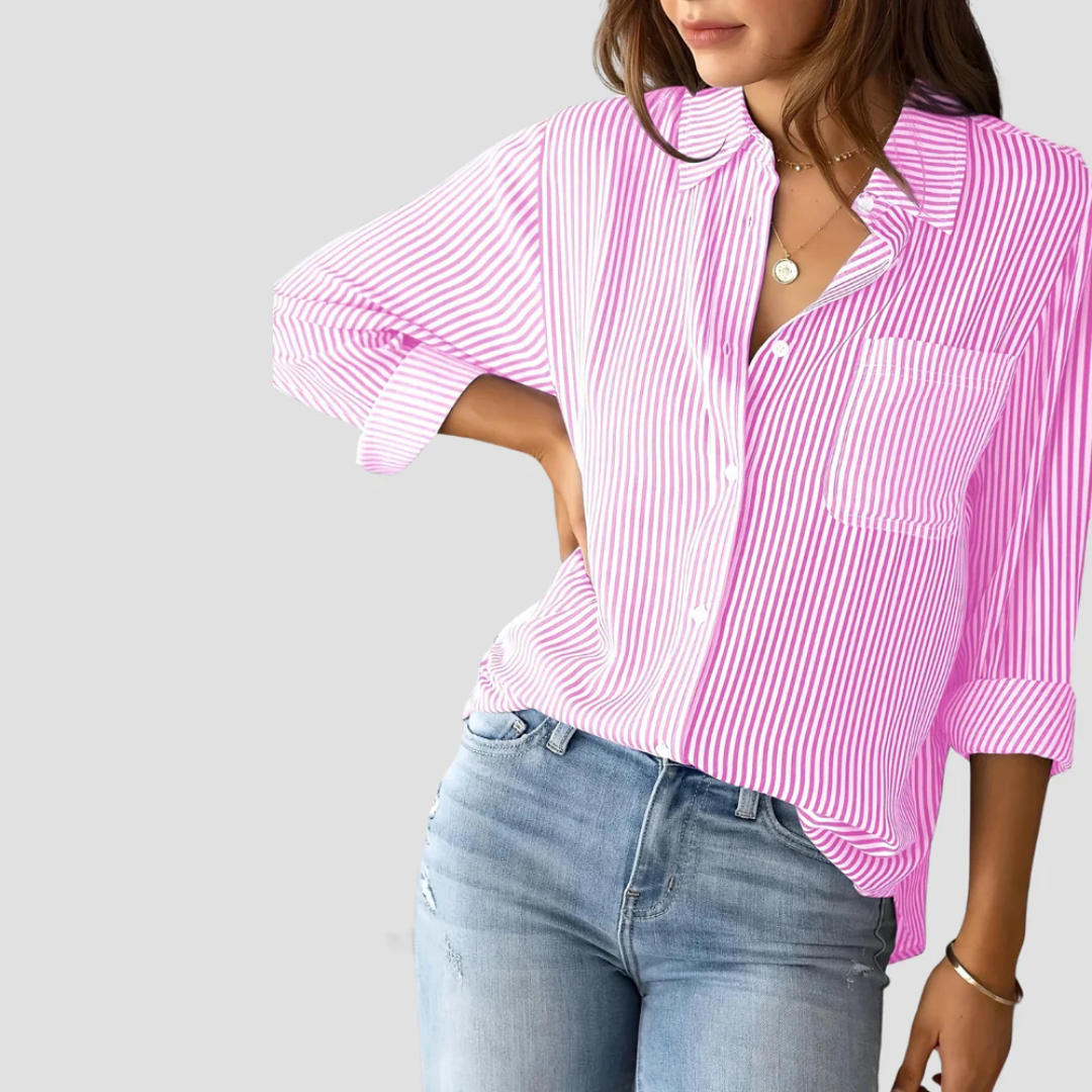 Lucinda | Striped Blouse