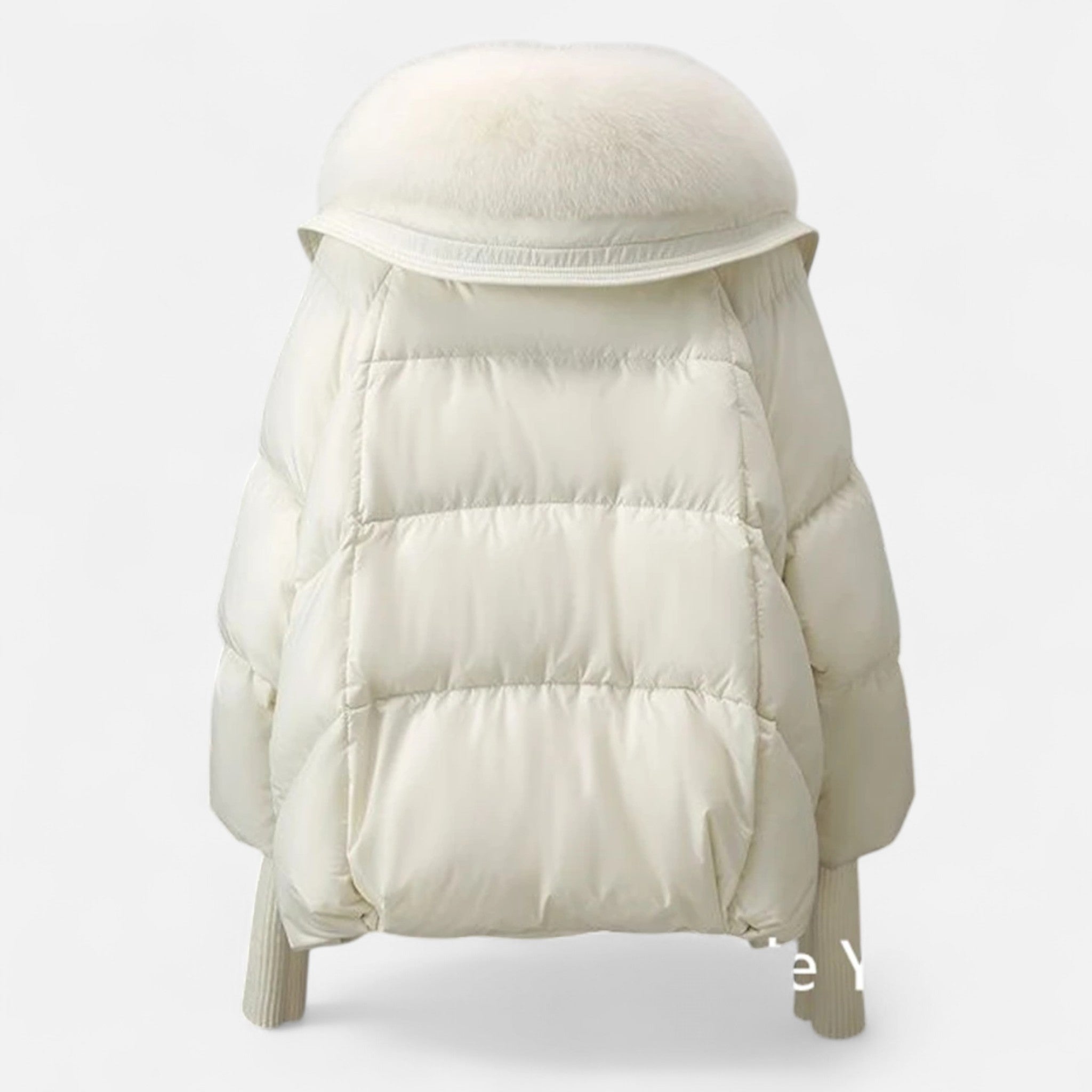 Premium Puffer Jacket with Luxurious Faux Fur Collar – Ultra Warm & Elegant