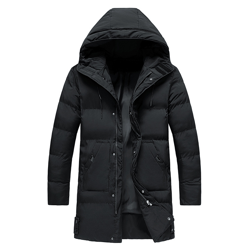 Men’s Long Winter Parka – Modern Warmth with Urban Edge
