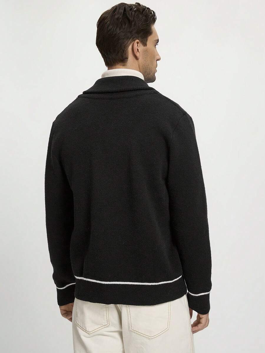 Nordic Knit Cardigan – Premium Winter Pattern