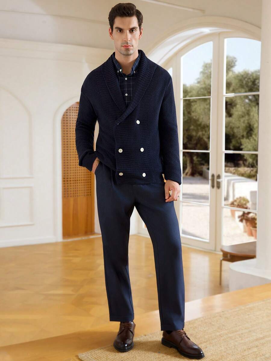 Nordic Knit Cardigan – Premium Winter Pattern