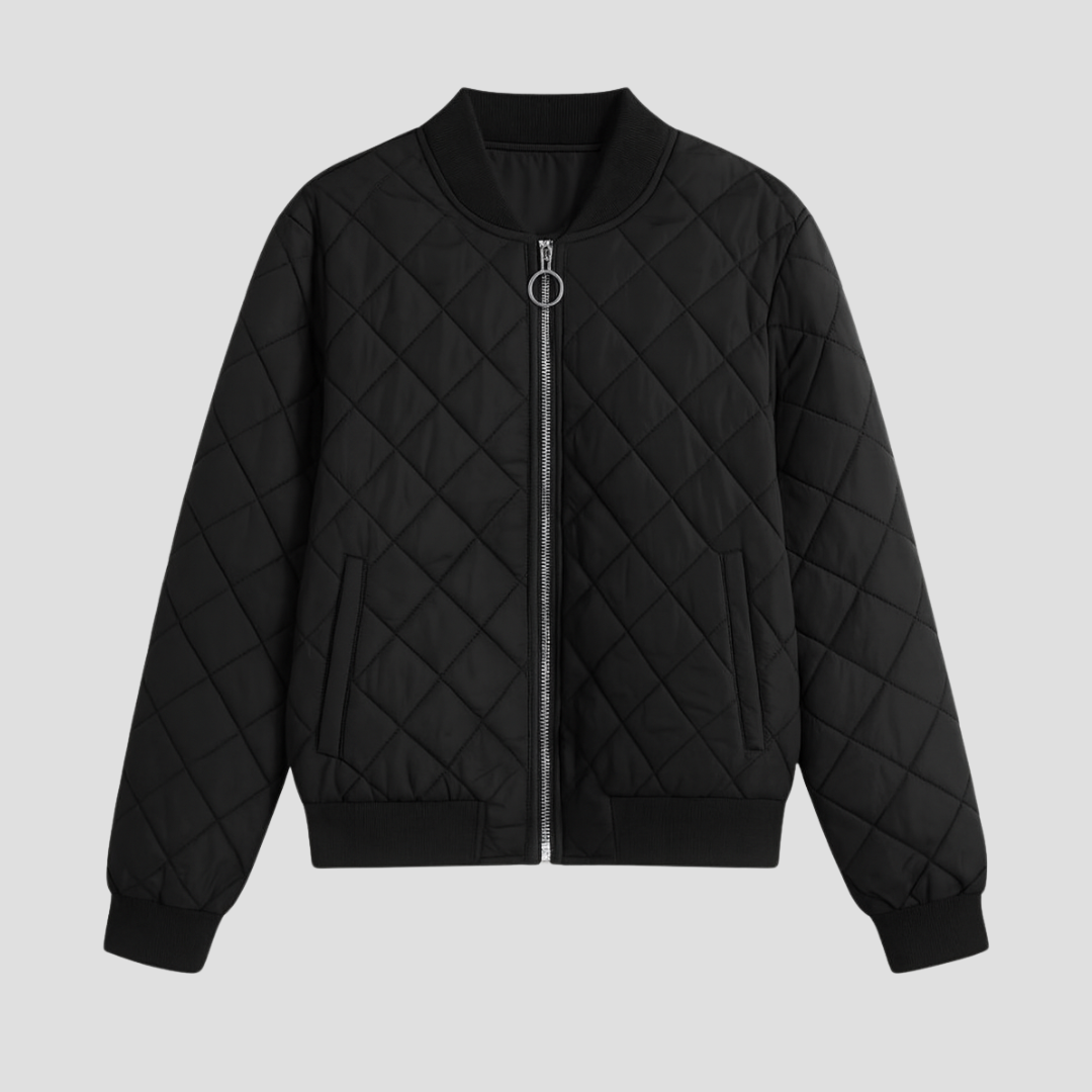 Calista | Quilted Bomber Jacket
