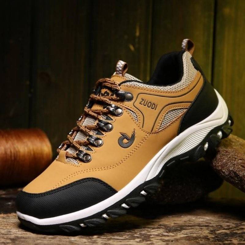 Men’s Outdoor Hiking Trainers – Waterproof Grip Sole & All-Terrain Comfort