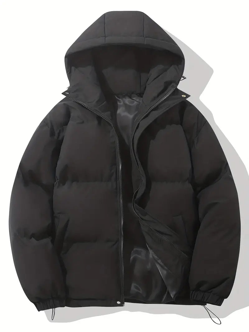 Men’s Essential Puffer Jacket – Classic Warmth, Modern Comfort