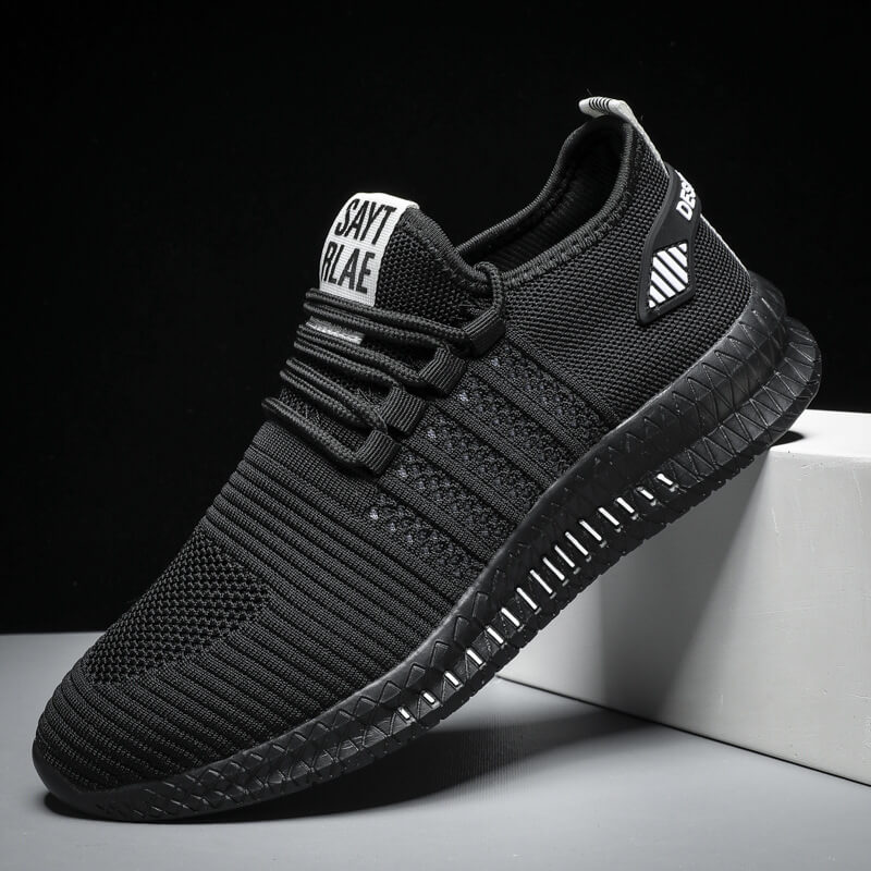 Men’s Lightweight Breathable Trainers – Flexible Fit & Sport Style Comfort