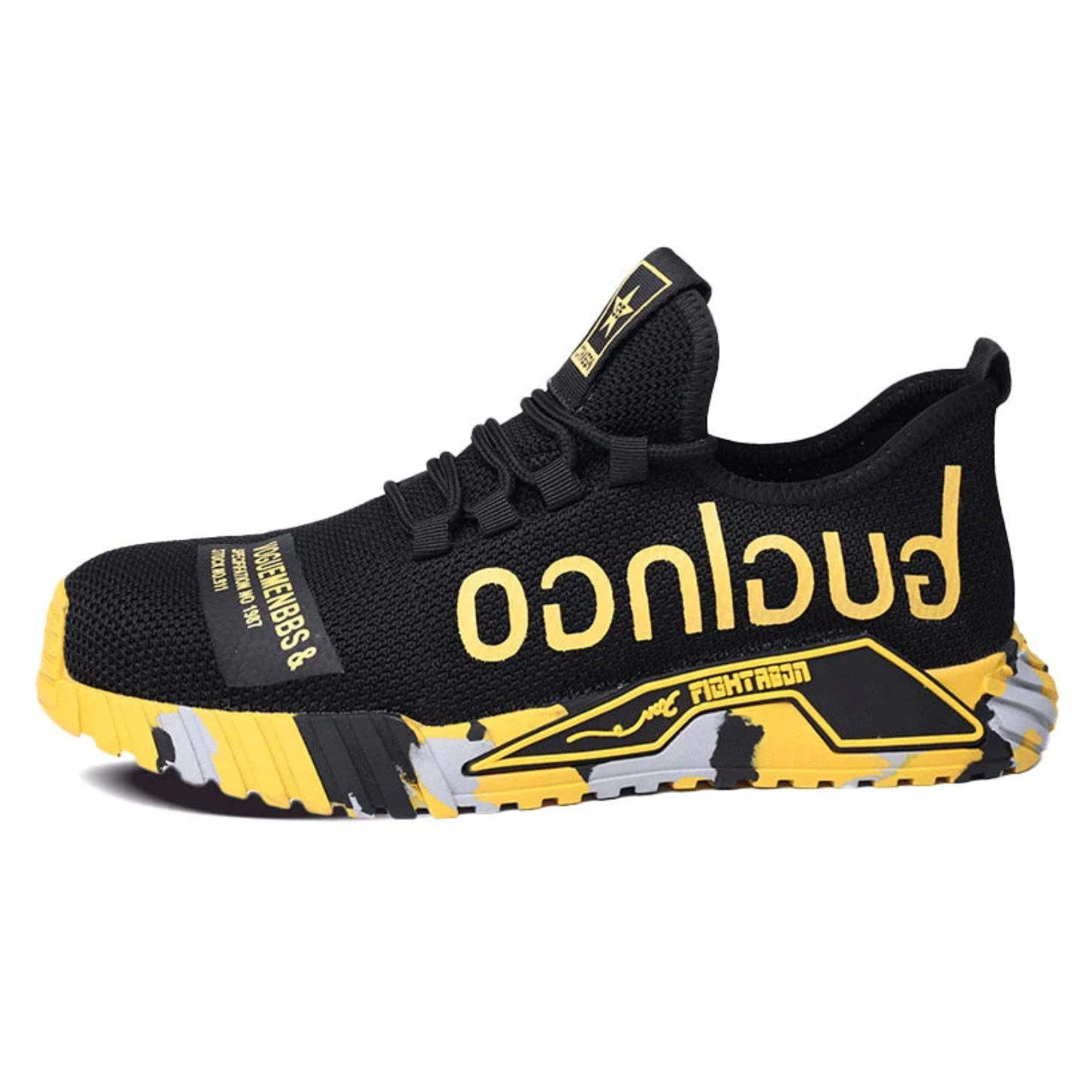 Men’s Lightweight Safety Trainers – Steel Toe & Anti-Slip Work Shoes