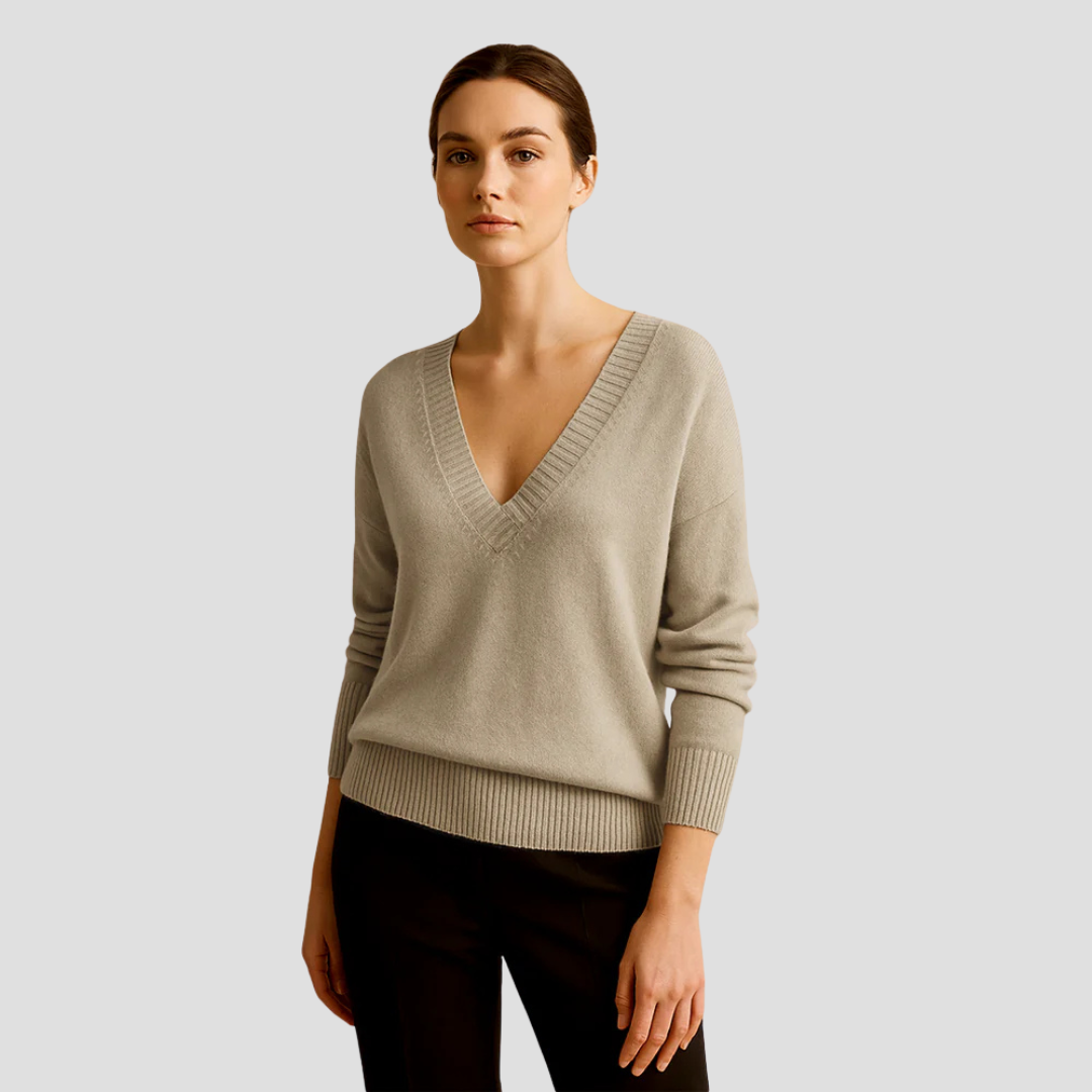 Clara | V-Neck Jumper