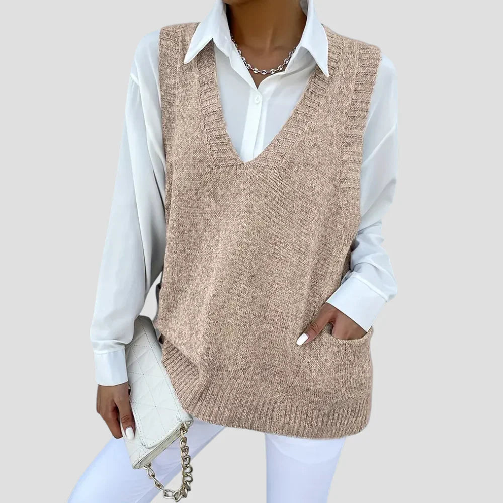 Sybilla | Casual Sleeveless Jumper