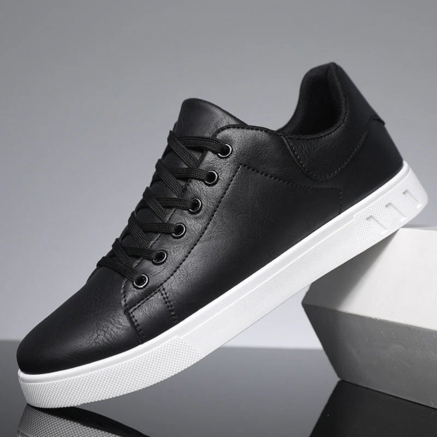 Men’s Classic Leather Sneaker – Smart Casual Comfort