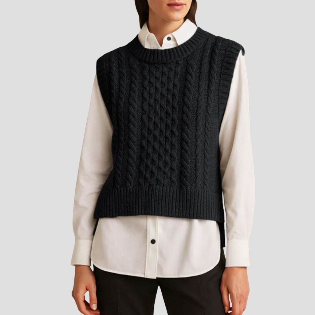 Maud | Knitted Sweater Vest