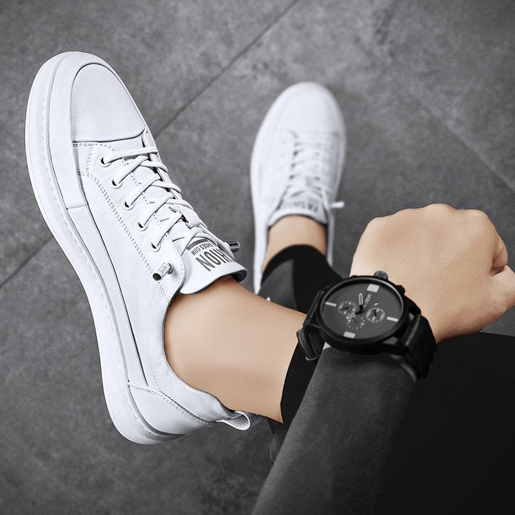 Genuine Leather Casual Shoes For Men