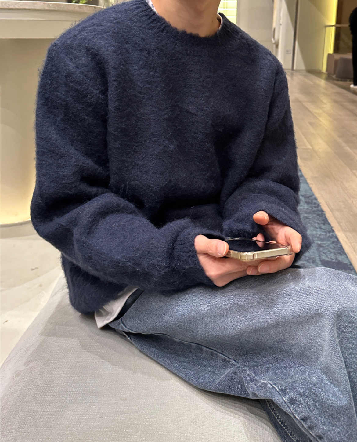 Ultra Soft Fluffy Knit Sweater