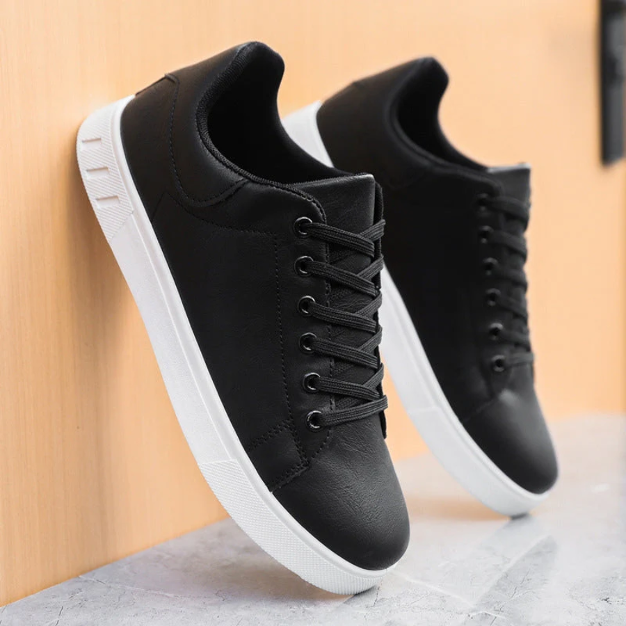 Men’s Classic Leather Sneaker – Smart Casual Comfort