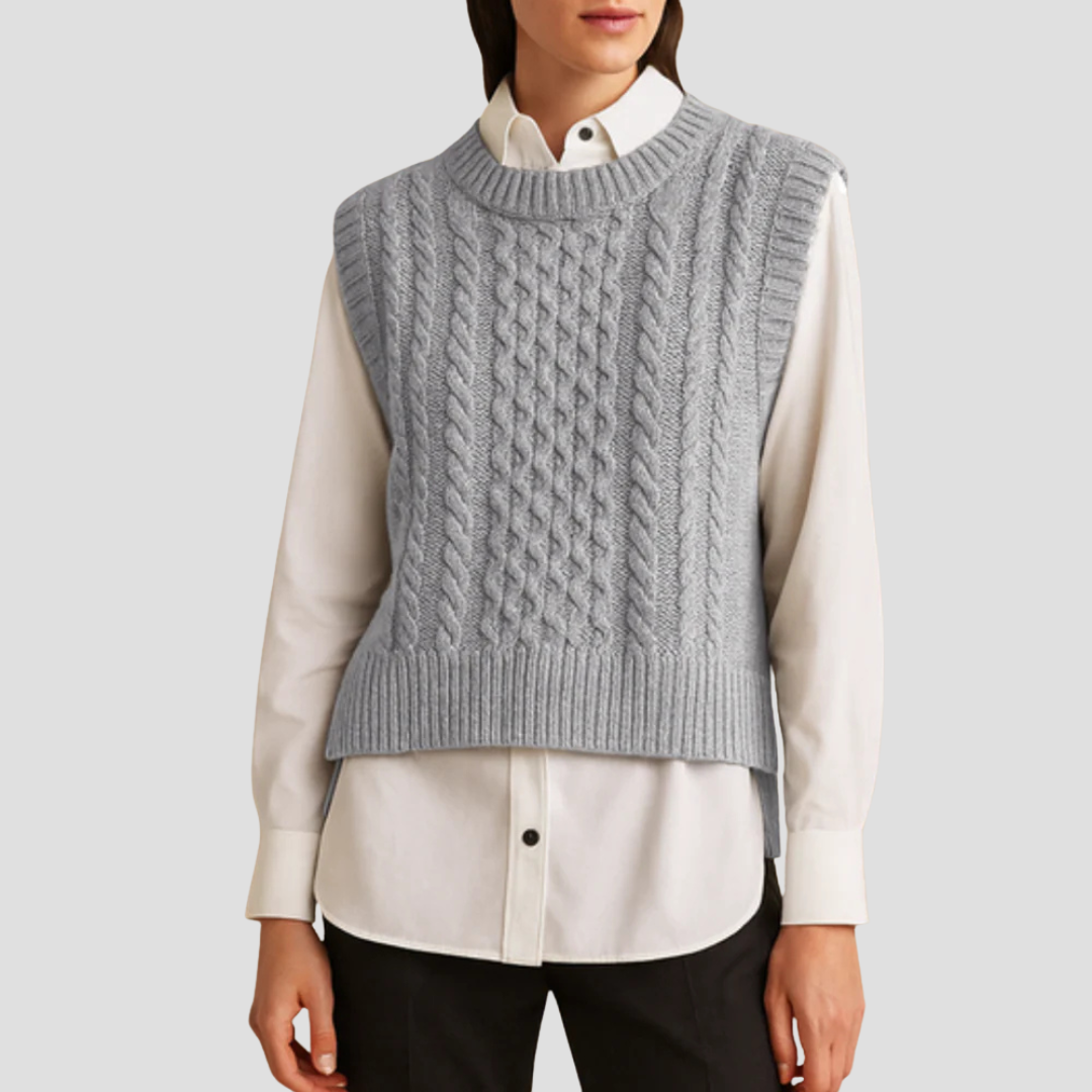 Maud | Knitted Sweater Vest
