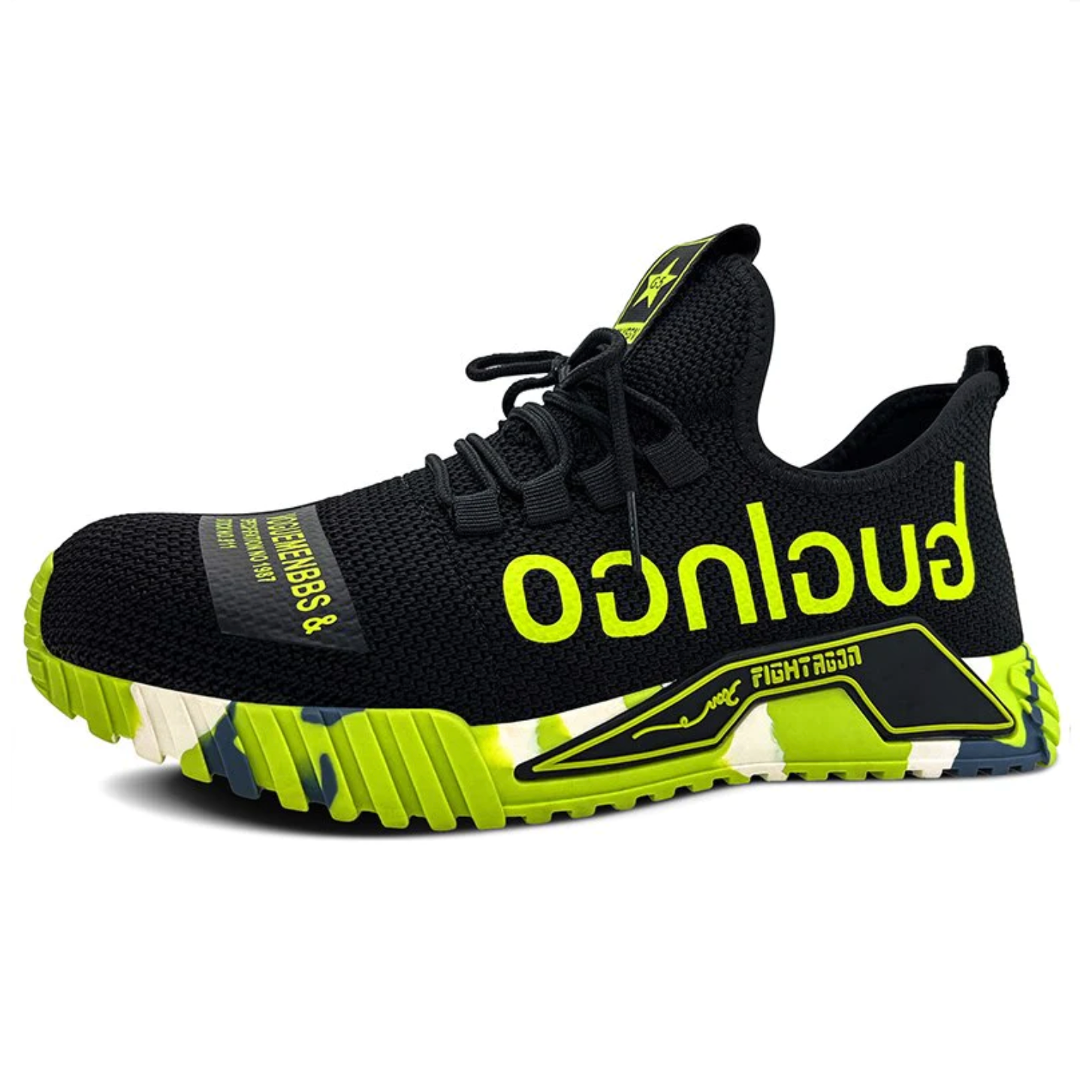 Men’s Lightweight Safety Trainers – Steel Toe & Anti-Slip Work Shoes