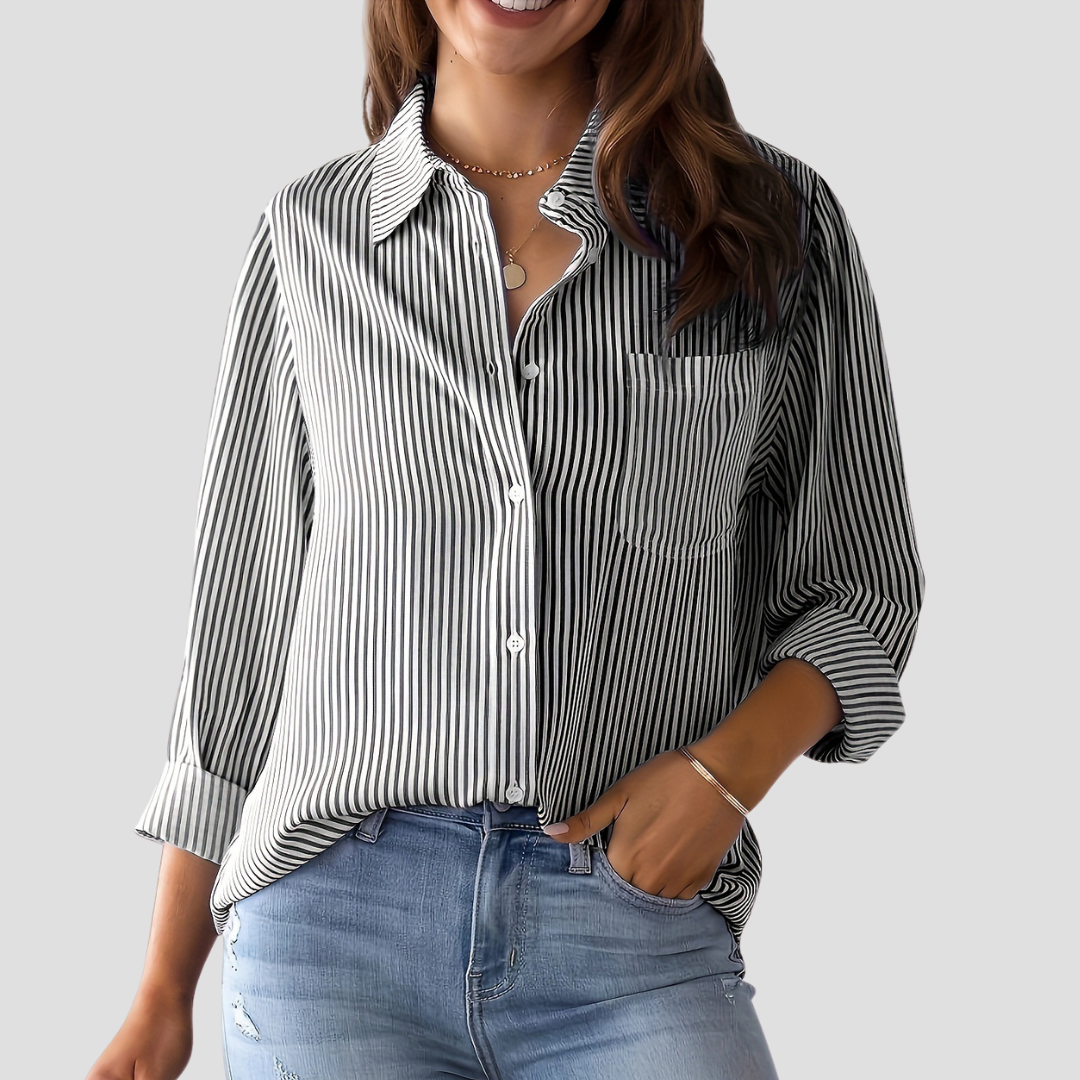 Lucinda | Striped Blouse