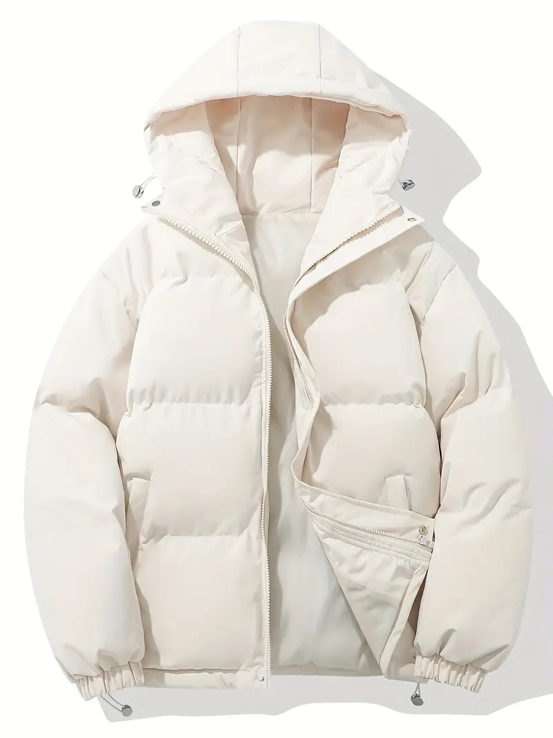 Men’s Essential Puffer Jacket – Classic Warmth, Modern Comfort