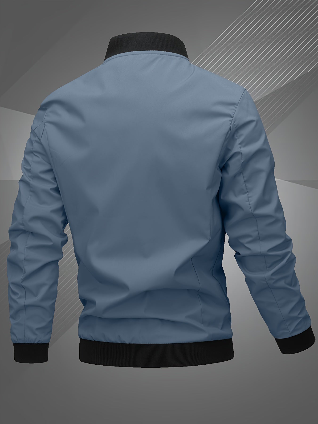 Men’s Signature Street Bomber – Modern Lightweight Jacket